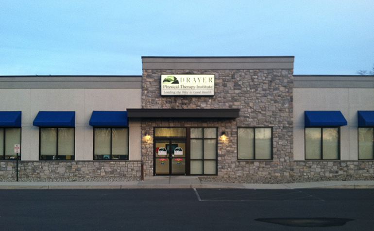 Mechanicsburg PA Drayer Physical Therapy Clinic Exterior