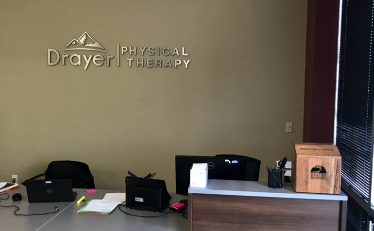Drayer Physical Therapy in Lawrenceburg, IN Reception Area