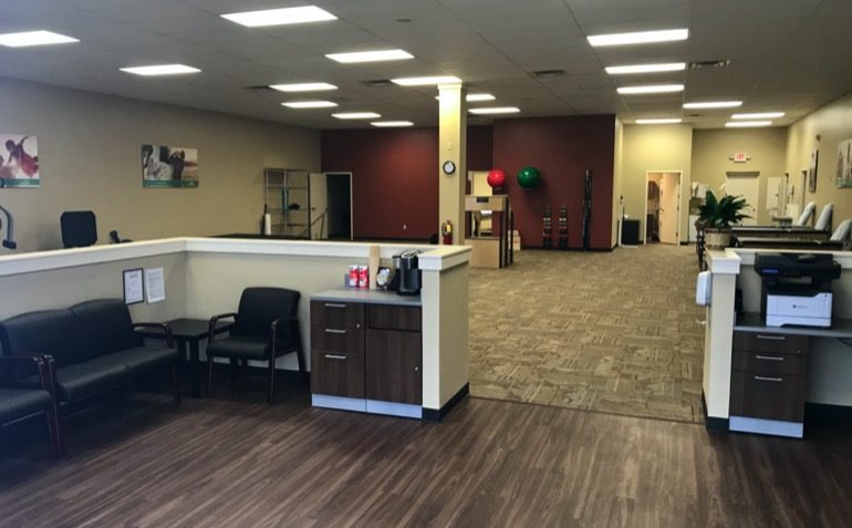 Drayer Physical Therapy in Lawrenceburg, IN Clinic Interior