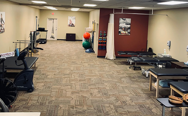 BenchMark Physical Therapy in Jeffersontown, KY Exercise Area