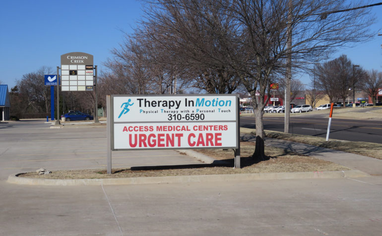 Therapy In Motion Physical Therapy in East Norman, OK Sign